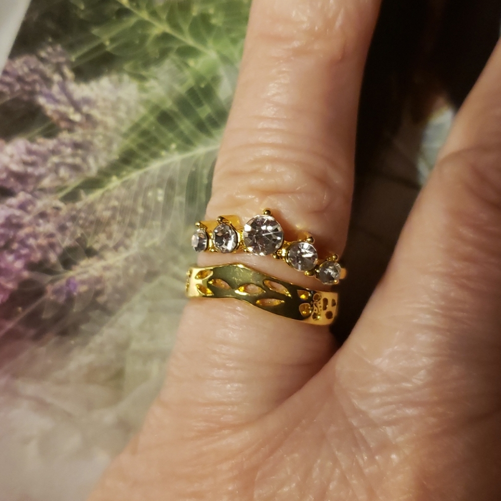 🆕️ Set of 2 rings - Picture 2 of 10